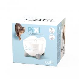 Catit PIXI Trinkbrunnen, weiß - Trinkbrunnen 2,5 l