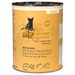 catz finefood 6 x 400 g - Rind & Kalb