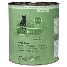 catz finefood 6 x 800 g - Huhn & Fasan