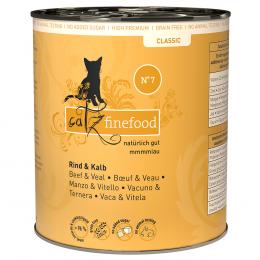 catz finefood 6 x 800 g - Rind & Kalb