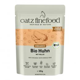 catz finefood Bio 12 x 85 g - Bio-Huhn