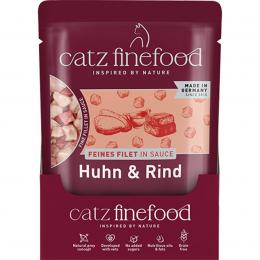 catz finefood FEINES FILET Huhn und Rind 16x85 g
