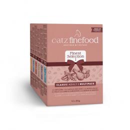 catz finefood Probiermix 12 x 85 g - Mixpaket 1 (6 Sorten)