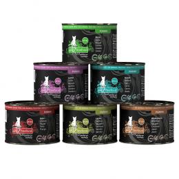 catz finefood Pure Dose 6 x 200 g - Mixpaket 2 (6 Sorten)