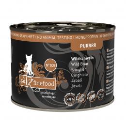 catz finefood PURE Wildschwein 200g 6x200g