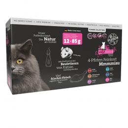 catz finefood Purrrr Pouch Mix 12 x 80 g / 85 g - Mixpaket Purrrr Collection 1 (6 Sorten)