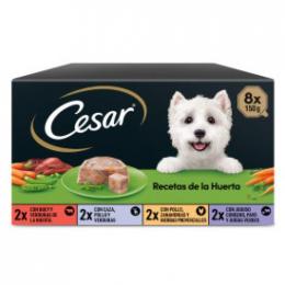 Cesar Multipack Des Obstgartens In Pastete Und Gelee Für Hunde 8X150