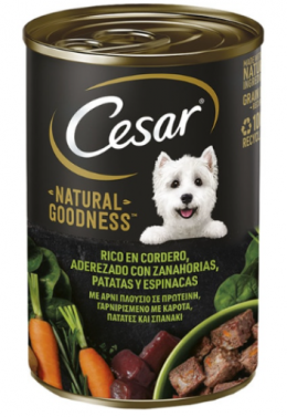 Cesar Natural Goodness Lamm-Nassfutter Für Hunde 420 Gr