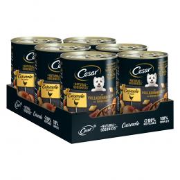 Cesar Natural Goodness - Sparpaket: Huhn und Superfoods (12 x 400 g)
