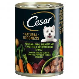 Angebot für Cesar Natural Goodness - Sparpaket: Lamm (24 x 400 g) - Kategorie Hund / Hundefutter nass / Cesar / -.  Lieferzeit: 1-2 Tage -  jetzt kaufen.
