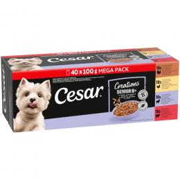 Angebot für Cesar Portionsbeutel in Gelee Senior 8+ - 40 x 100 g - Kategorie Hundefutter & Zubehör / Hundefutter nass / Cesar / -.  Lieferzeit: 1-2 Tage -  jetzt kaufen.