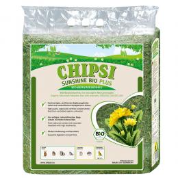 Chipsi Sunshine Bio Plus Bergwiesenheu - Bio Löwenzahn (3 x 600 g)