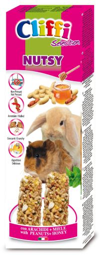 Cliffi Nussiger Snack Für Zwergkaninchen Und Meerschweinchen 110 Gr