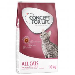 Concept for Life All Cats - Verbesserte Rezeptur! - Sparpaket 2 x 10 kg