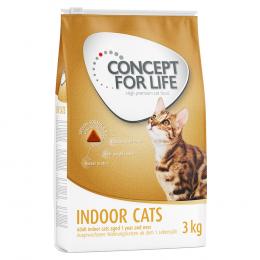 Concept for Life Indoor Cats - Verbesserte Rezeptur! - 3 kg