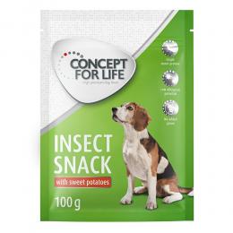 Concept for Life Insect Snack mit Süßkartoffeln  - Sparpaket: 3 x 100 g