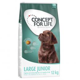 Concept for Life Large Puppy & Junior  - Sparpaket: 2 x 12 kg