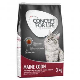 Angebot für Concept for Life Maine Coon Adult - Verbesserte Rezeptur! - 3 kg - Kategorie Katze / Katzenfutter trocken / Concept for Life / Rassefutter.  Lieferzeit: 1-2 Tage -  jetzt kaufen.