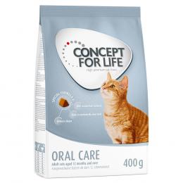 Angebot für Concept for Life Oral Care - 400 g - Kategorie Katze / Katzenfutter trocken / Concept for Life / Spezialnahrung.  Lieferzeit: 1-2 Tage -  jetzt kaufen.