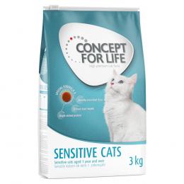 Concept for Life Sensitive Cats - Verbesserte Rezeptur! - 3 kg