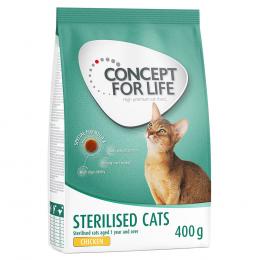 Concept for Life Sterilised Cats mit Huhn - 400 g