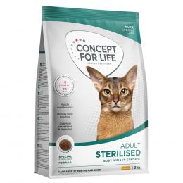 Concept for Life Sterilised Cats mit Huhn - NEU: 400 g
