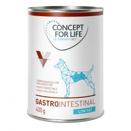 Concept for Life Veterinary Diet Gastro Intestinal Low Fat - Sparpaket: 12 x 400 g