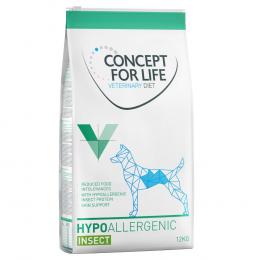 Concept for Life Veterinary Diet Hypoallergenic Insect - Sparpaket: 2 x 12 kg