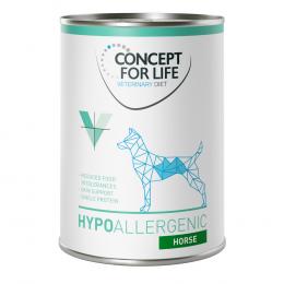 Concept for Life Veterinary Diet Hypoallergenic Pferd - Sparpaket: 12 x 400 g