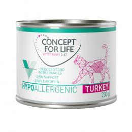 Concept for Life Veterinary Diet Hypoallergenic Pute - Sparpaket: 12 x 200 g