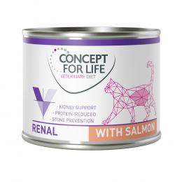 Concept for Life Veterinary Diet Renal mit Lachs - 24 x 200 g