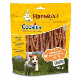 Cookie´s Delikatess Hühnchen Reis Stickies - Sparpaket: 12 x 200 g