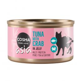 Cosma Asia in Jelly 6 x 85 g - Thunfisch & Krebsfleisch