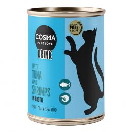 Cosma Drink 6 x 100 g  - Thunfisch und Shrimps