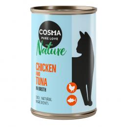 Angebot für Cosma Nature 6 x 140 g - Hühnerbrust & Thunfisch - Kategorie Katze / Katzenfutter nass / Cosma Nature / Nature.  Lieferzeit: 1-2 Tage -  jetzt kaufen.