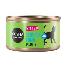 Cosma Original Kitten 6 x 85 g - Skipjack Thunfisch