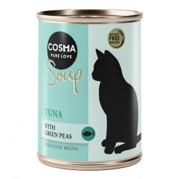 Cosma Soup 6 x 100 g zum Sonderpreis! - Thunfisch mit grünen Erbsen
