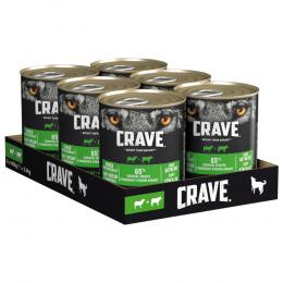 Crave Adult 6 x 400 g - Lamm und Rind