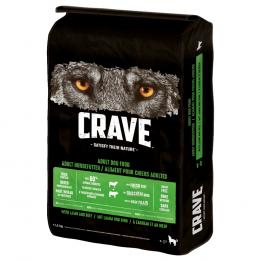 Crave Adult mit Lamm & Rind - Sparpaket: 2 x 11,5 kg