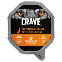 Crave Adult Pastete - 150 g Huhn & Truthahn