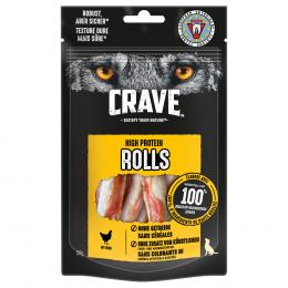 Crave High Protein Rolls - 8 x 50 g Huhn