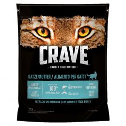 Crave Katze Trocken Adult mit Lachs & Weißfisch  - Sparpaket: 6 x 750 g