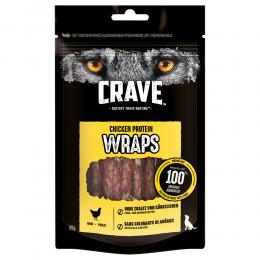 Crave Protein Wrap - Sparpaket: 10 x 50 g Huhn