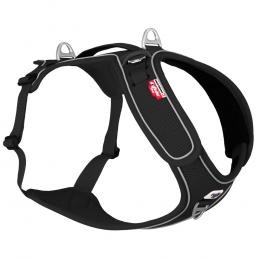 Curli Belka Basic Hundegeschirr, schwarz - Größe 3XL: Brustumfang 70,2 – 78,9 cm