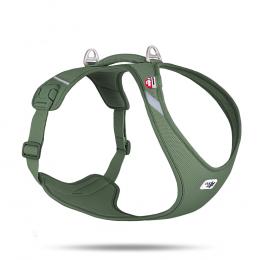 Curli Belka Geschirr Air-Mesh, moss - Größe 4XL: Brustumfang 79 – 92 cm