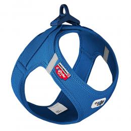 Curli Vest Geschirr Clasp Air-Mesh, blau - Größe 2XS: Brustumfang 30,2 - 33,8 cm