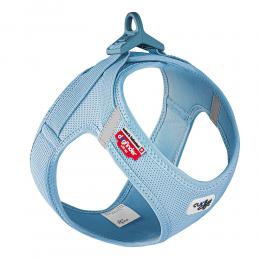 Curli Vest Geschirr Clasp Air-Mesh, himmelblau - Größe 2XS: Brustumfang 30,2 - 33,8 cm
