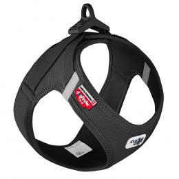 Curli Vest Geschirr Clasp Air-Mesh, schwarz - Größe XL: Brustumfang 55,5 - 62,7 cm