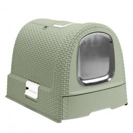 Curver Katzentoilette - grün: L 51 x B 38,5 x H 39,5 cm