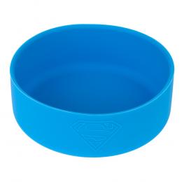 DC Superman Silikonnapf - 600 ml, Ø 14 cm